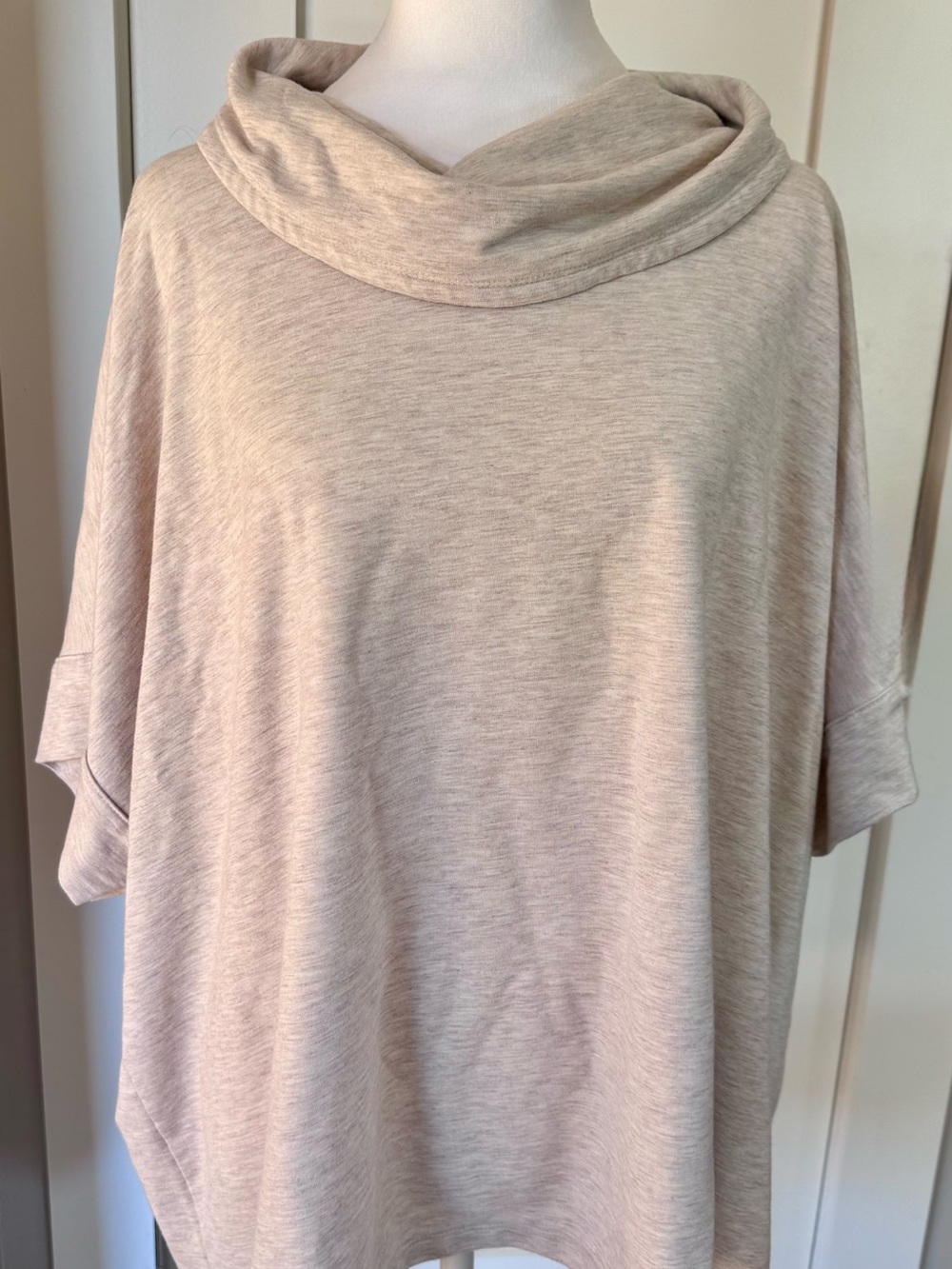 Banana Republic Light Beige Cowl Neck Sweater